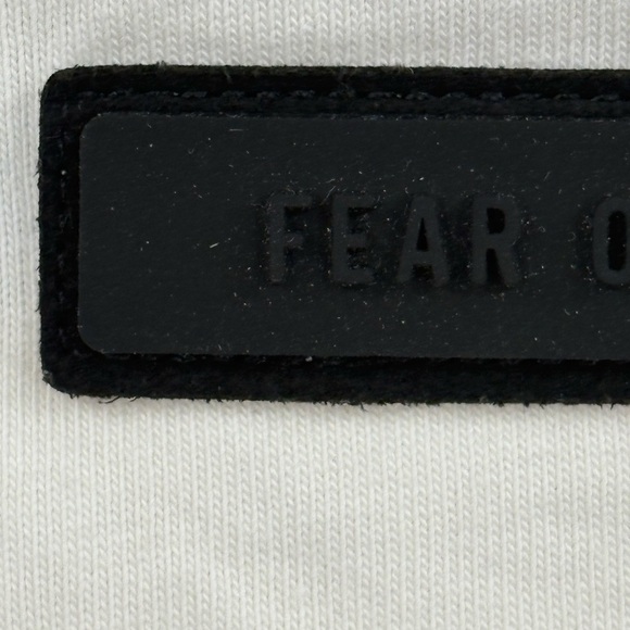 Fog Essentials Fear Of God White Oversize Long Sleeve Tee T-shirt Size Medium - Picture 8 of 16